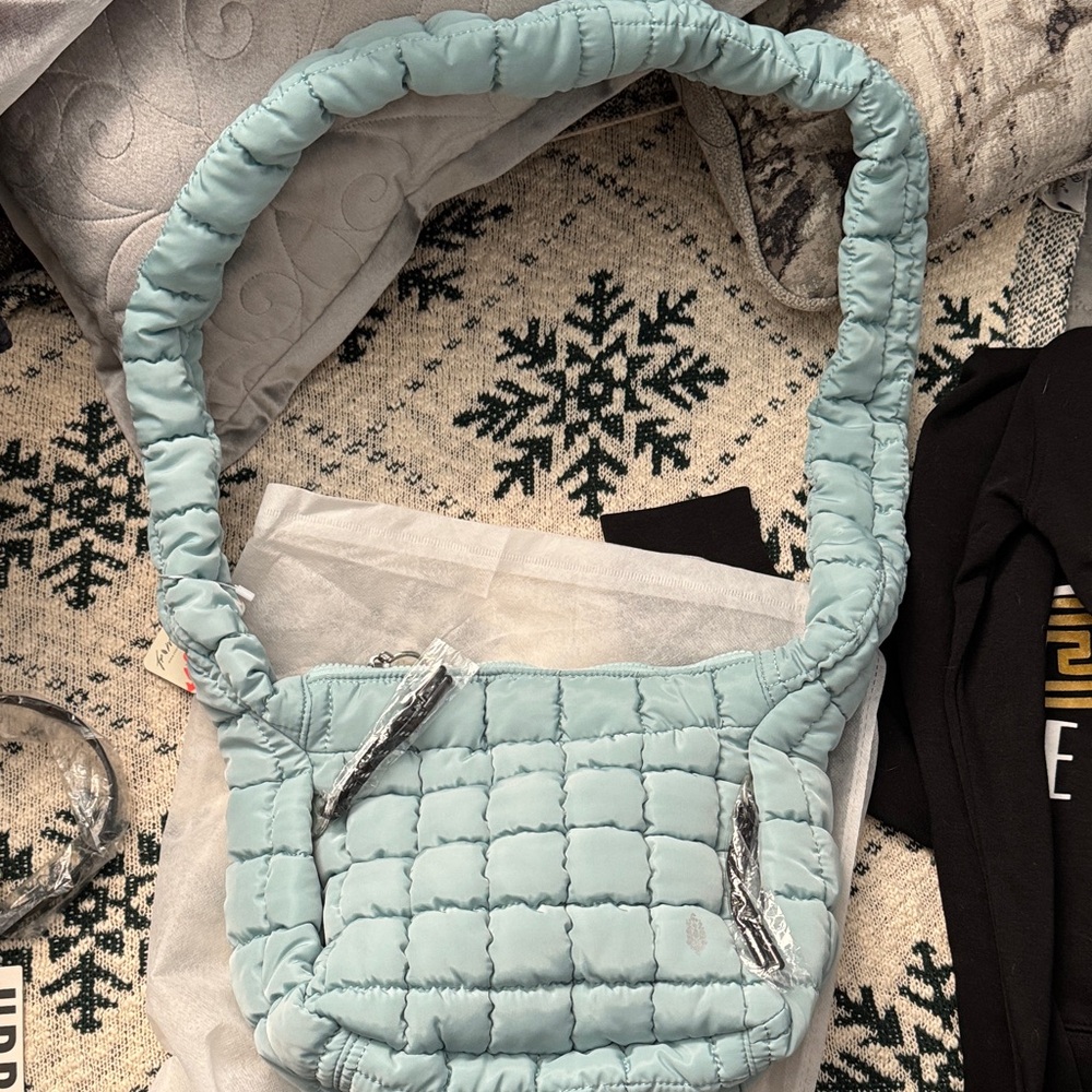 FP Movement  Quilted Baby Carryall  Bag Sterling NWT
